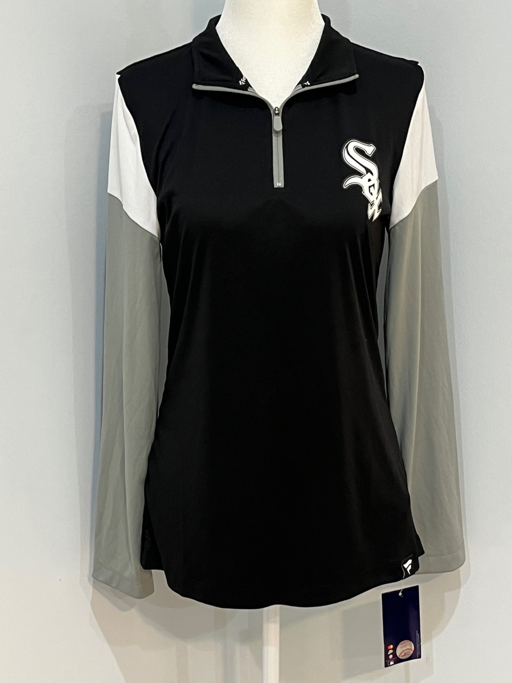 NWT Women's Chicago White Sox Fanatics Fleece Quarter-Zip
